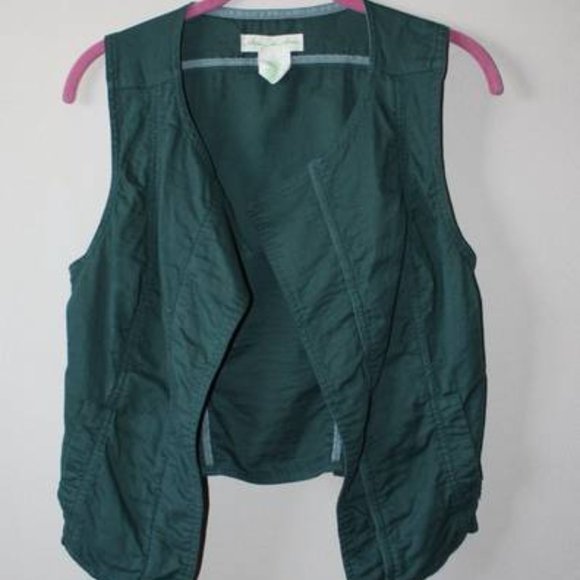 Urban Outfitters Staring at Stars Green Cotton Vest - Picture 2 of 4